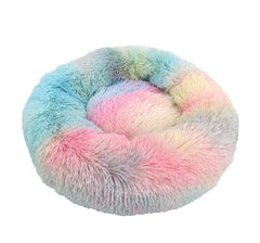 Unicorn Series Colorful Plush Pet Bed