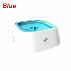 Els Pet Splash-Proof Floating Pet Bowl: Deep Anti-Spill Water Bowl for Dogs & Cats