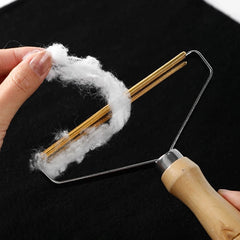 T-Shape Pet Hair Scraper Brush: Reusable & Chemical-Free