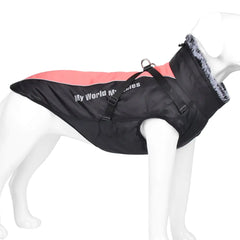 Warm Waterproof Reflective Jacket for Big Dogs