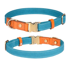 Comfortable Leather Engraved Pet Collar