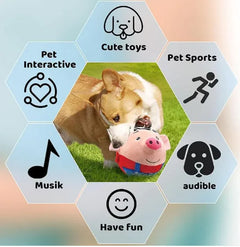 Interactive Squeaky Pet Toy