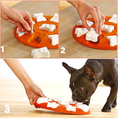 Interactive Dog Puzzle Feeder Bowl