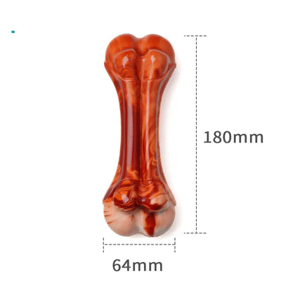 Molar Cleaning Dog Bone - Bite Resistant with Meat Scent