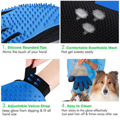 Silicone Pet Grooming Glove