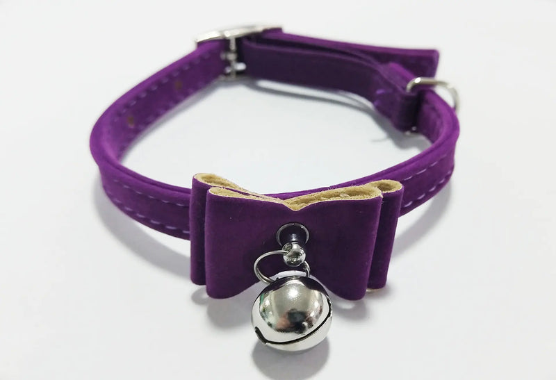 Cats Collar with Bell and Bow