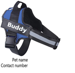 Reflective Adjustable No-Pull Dog Harness for Pets