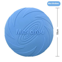 Rubber Dog Frisbee Outdoor Toy