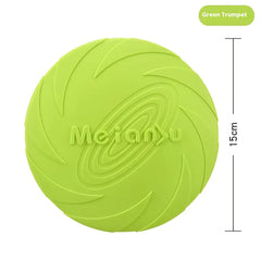 Rubber Dog Frisbee Outdoor Toy